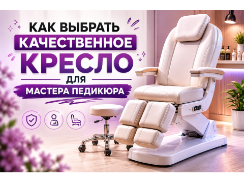 Кресло для мастера педикюра: больше, чем просто мебель