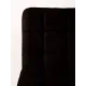 Стул барный ИРИС на стальных ножках в черном исполнении