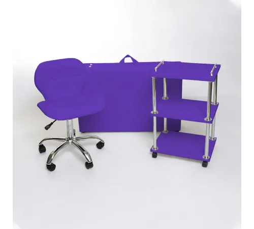 Набор для наращивания ресниц со стулом мастера Ракушка MassComplekt