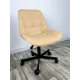 Стул Блэкберри цвет: (РБ Бежевый) основание стальное пятилучье цвет черный