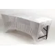 Чехол удлинённый на массажную/косметологическую кушетку 180/60 MassComplekt, бежевый