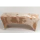 Чехол удлинённый на массажную/косметологическую кушетку 180/60 MassComplekt, бежевый