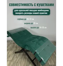 Чехлы ПВХ для изголовья и ног для анатомической кушетки
