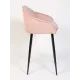 Барный стул ЛОТОС светло-розовый
