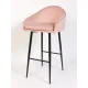 Барный стул ЛОТОС светло-розовый