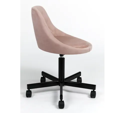Стул Ромб велюр металл колеса MassComplekt
