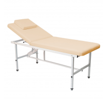 Стол стационарный косметологический MassMaster (190х70 см) с регулировкой высоты бежевый