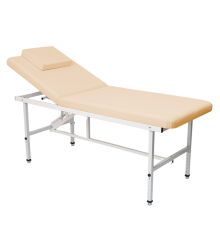 Стол стационарный косметологический MassMaster (190х70 см) с регулировкой высоты бежевый