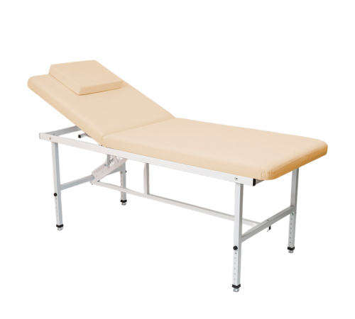 Стол стационарный косметологический MassMaster (190х70 см) с регулировкой высоты бежевый