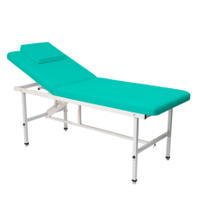 Стол стационарный косметологический MassMaster (190х70 см) с регулировкой высоты бирюзовый