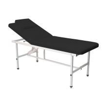 Стол стационарный косметологический MassMaster (190х70 см) с регулировкой высоты черный