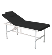 Стол стационарный косметологический MassMaster (190х70 см) с регулировкой высоты черный