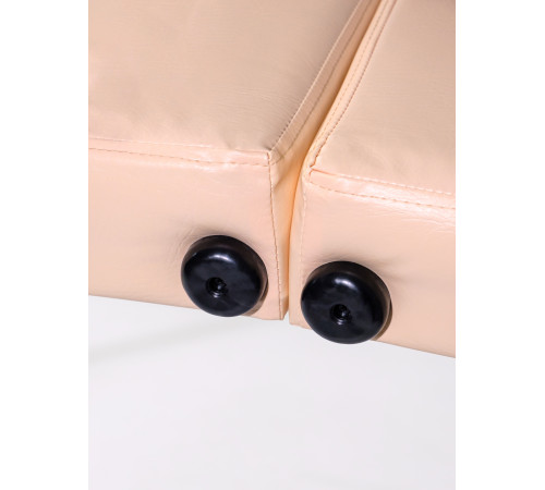 Кушетка для наращивания ресниц складная EyeLash (200х70 см) бежевая