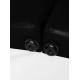 Кушетка для наращивания ресниц складная EyeLash (200х70 см) черная