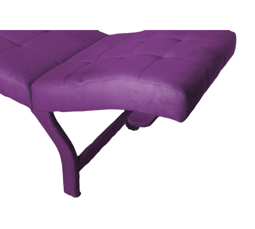 Кушетка анатомическая велюр Ergo Relax V фиолетовый