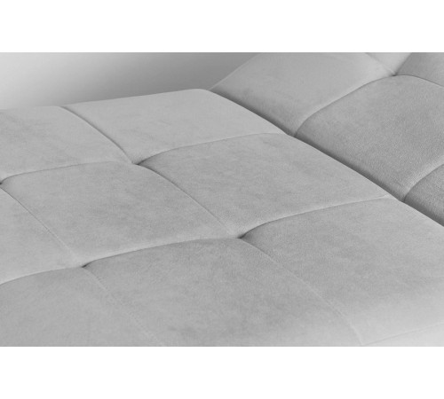 Кушетка анатомическая велюр Ergo Relax V светло-серый