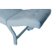 Кушетка анатомическая велюр Ergo Relax V светло-бирюзовый