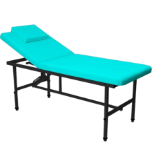 Стол стационарный косметологический MassMaster 1 (190х70 см) с регулировкой высоты бирюзовый
