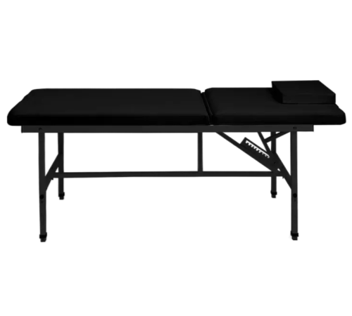 Стол стационарный косметологический MassMaster 1 (190х70 см) с регулировкой высоты черный