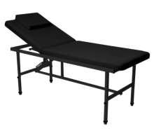 Стол стационарный косметологический MassMaster 1 (190х70 см) с регулировкой высоты черный