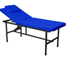 Стол стационарный косметологический MassMaster 1 (190х70 см) с регулировкой высоты синий