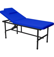 Стол стационарный косметологический MassMaster 1 (190х70 см) с регулировкой высоты синий