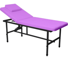 Стол стационарный косметологический MassMaster 1 (190х70 см) с регулировкой высоты сиреневый