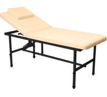 Стол стационарный косметологический MassMaster 1 (190х70 см) с регулировкой высоты бежевый