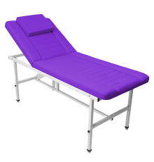 Стол стационарный косметологический с прошивкой MassMaster 3 (190х70 см) фиолетовый