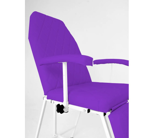 Кресло педикюрное Ромб фиолетовое
