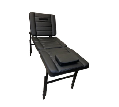 Кушетка для тату мастера Black Extrem двухсторонняя с регулировкой высоты
