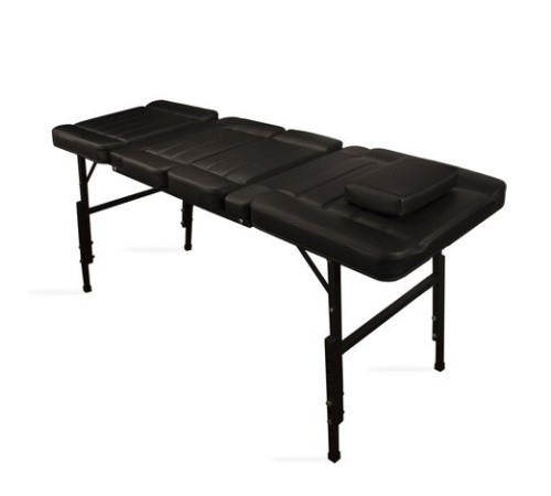 Кушетка для тату мастера Black Extrem двухсторонняя с регулировкой высоты