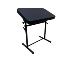 Тату холдер-подлокотник широкий Black Big Lux - 700x400x60 мм.