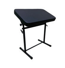 Тату холдер-подлокотник широкий Black Big Lux - 700x400x60 мм.