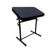 Тату холдер-подлокотник широкий Black Big Lux - 700x400x60 мм.