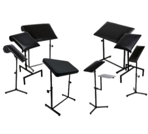 Тату холдер со столиком на колесах Parta Holder - 400x350x40 мм.